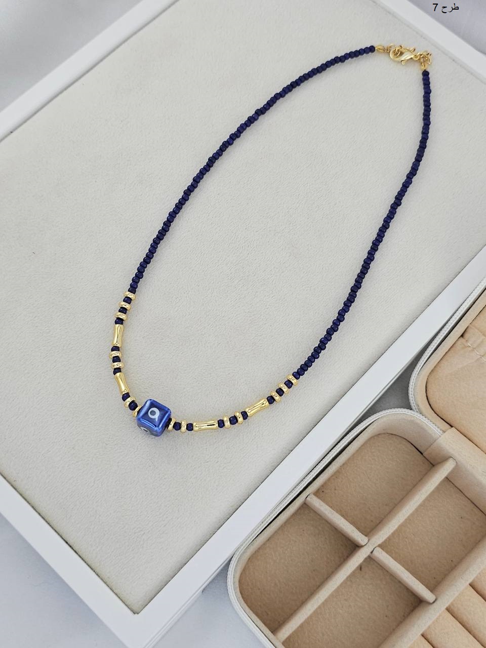 گردنبند فیمو تک رج